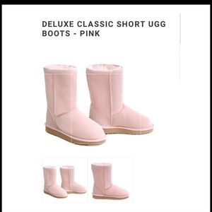 UGG Classic Short Boot - Baby Pink Youth Size 6 (Women's 7.5)